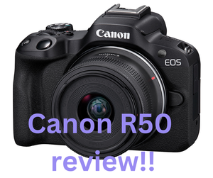 Canon R50- quick review by KenRockwellTV