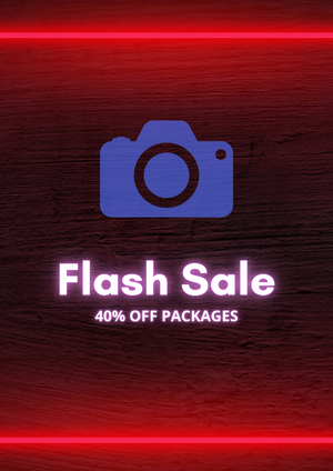 Photography and
videography package sale